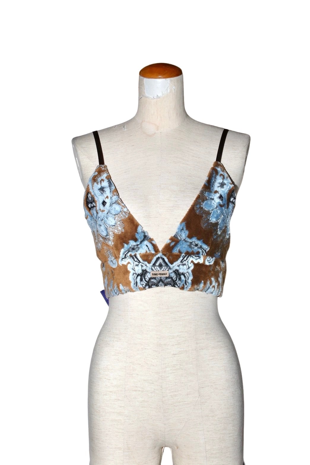 25AW】FUMIE=TANAKA animal far bustier (BEIGE) F25A-29 | IAAAM