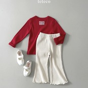 【取寄】tetecos　リブフレアパンツ｜秋服｜韓国子供服｜ 26/AT
