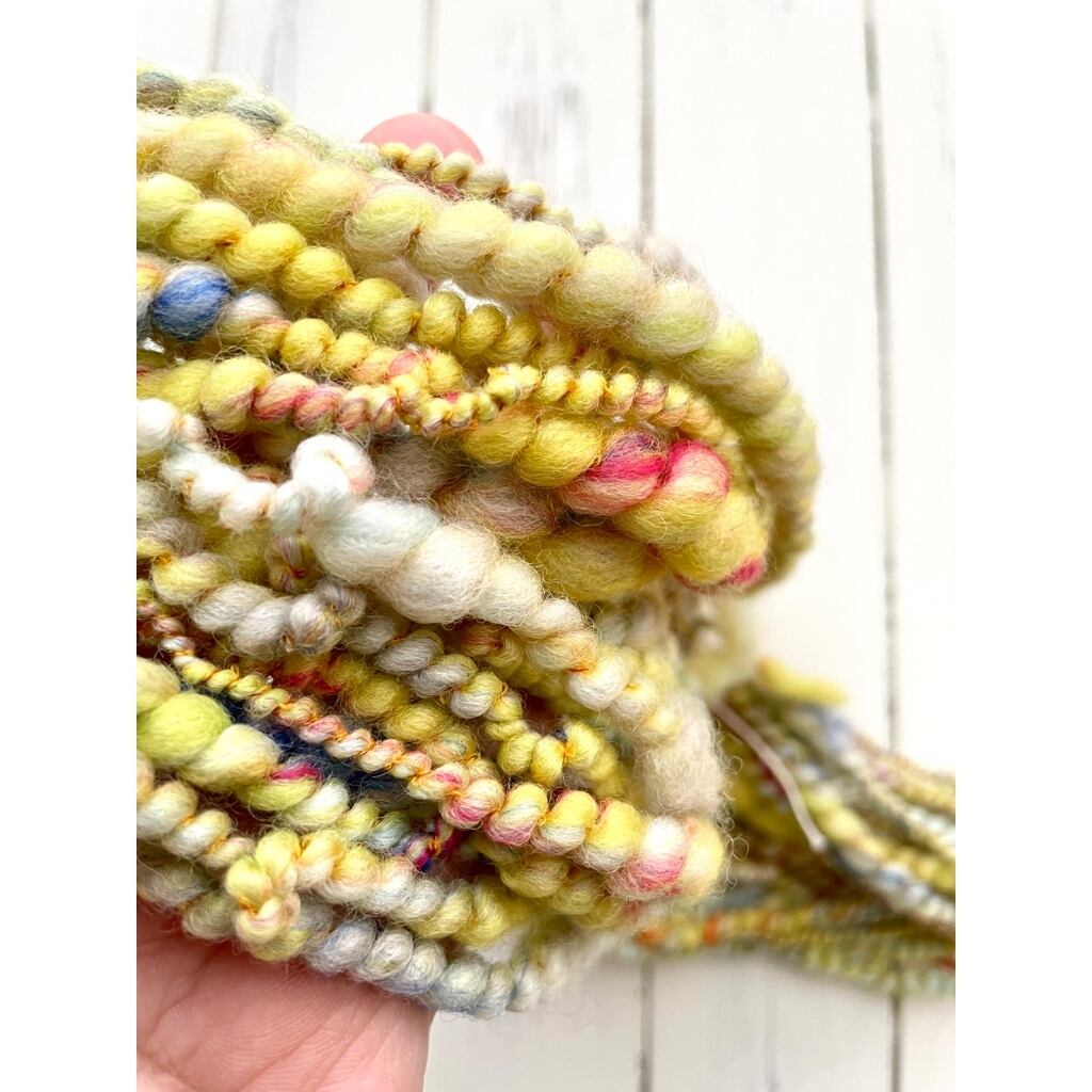 アートヤーン 手紡ぎ糸【21-1115】