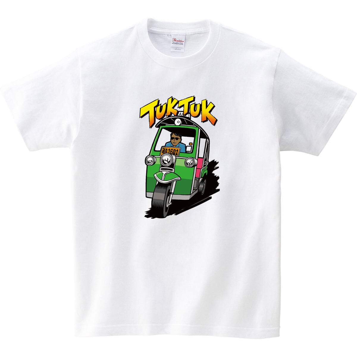 爆走トゥクトゥク bk07 Tシャツ おもしろTシャツ バンコクのタクシー