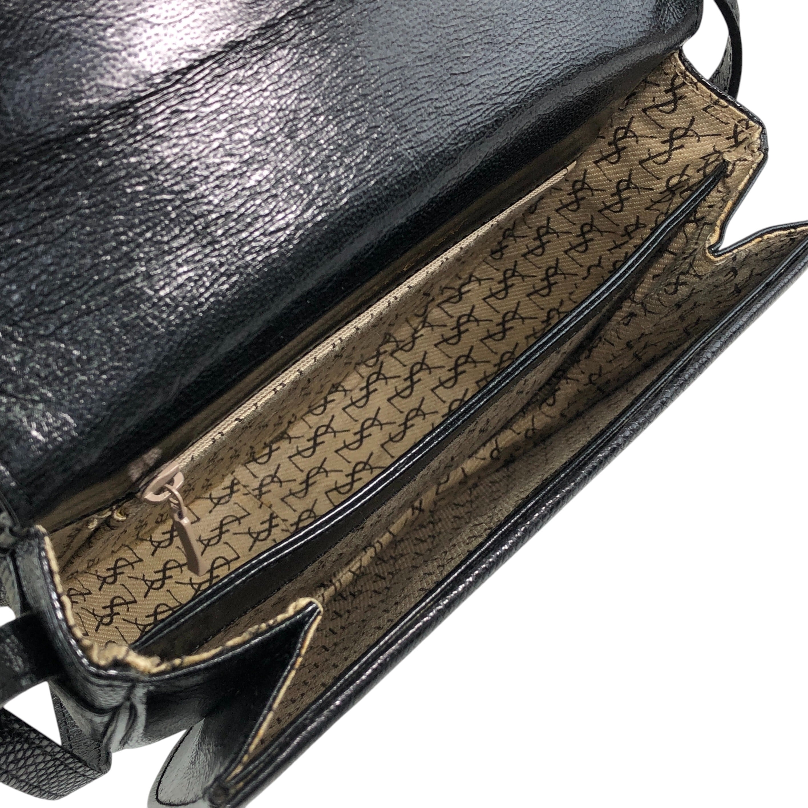 Yves Saint Laurent イヴ・サンローラン ショルダーバッグ ブラック