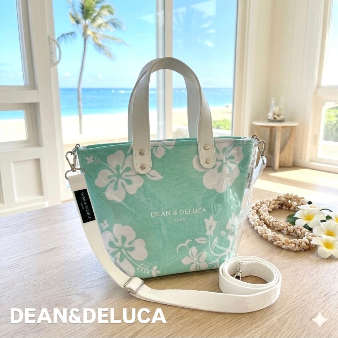 DEAN&DELUCA】ハワイ限定 エプロン 首紐調整タイプ 黒 ブラック