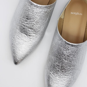 babouche -silver-