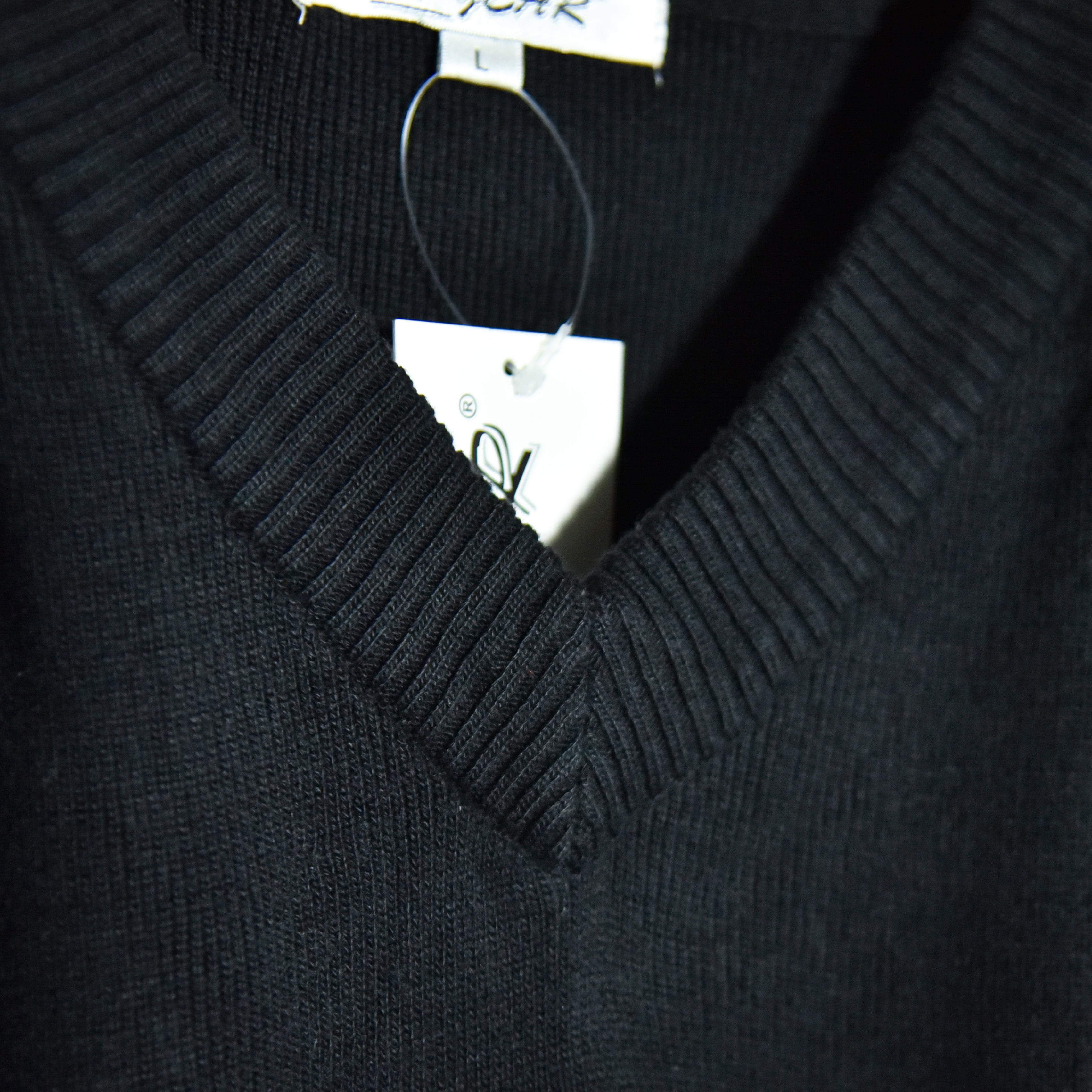 DEAD STOCK】British Prison Service V-neck Sweater イギリス刑務所 V