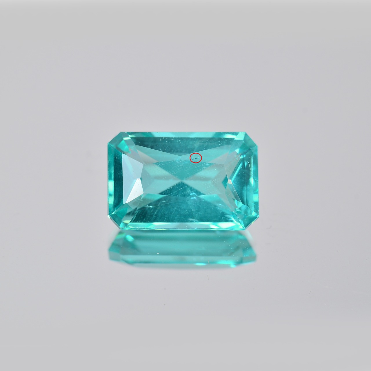 ◆ソ付 アパタイト 1.631ct ルース ラディアント パライバ カラー