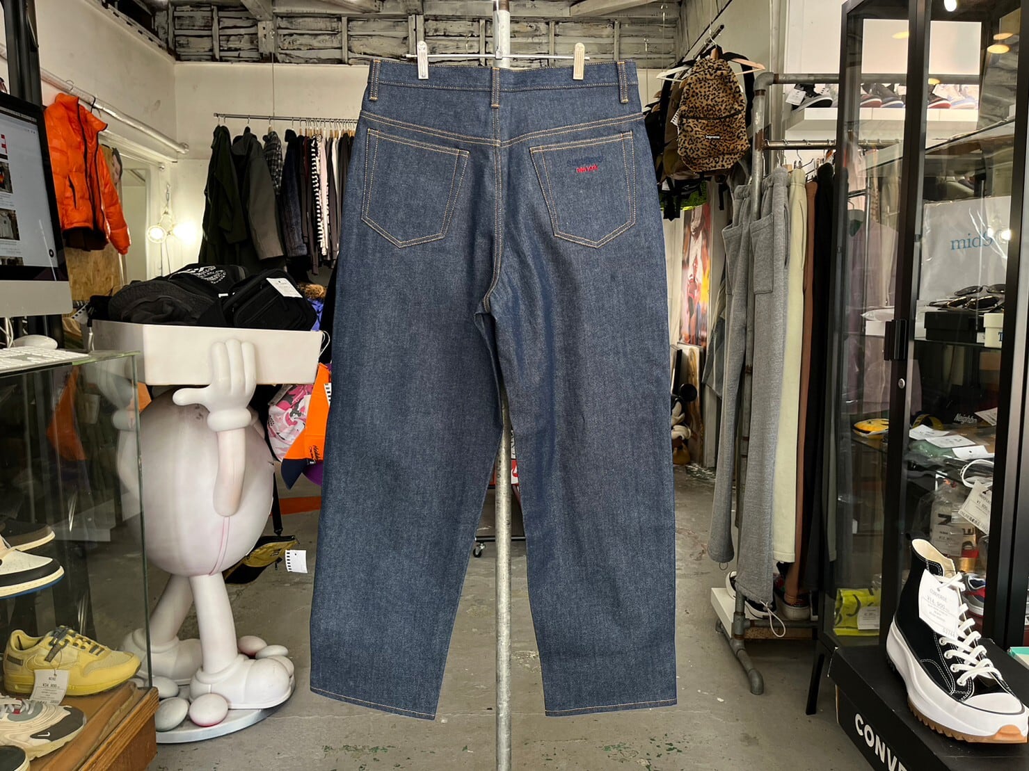 Rigid Baggy Selvedge Jean Rigid Indigo30（True Guy Broken Twill  