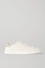 GUCCI　Ace　レザースニーカー　ホワイト