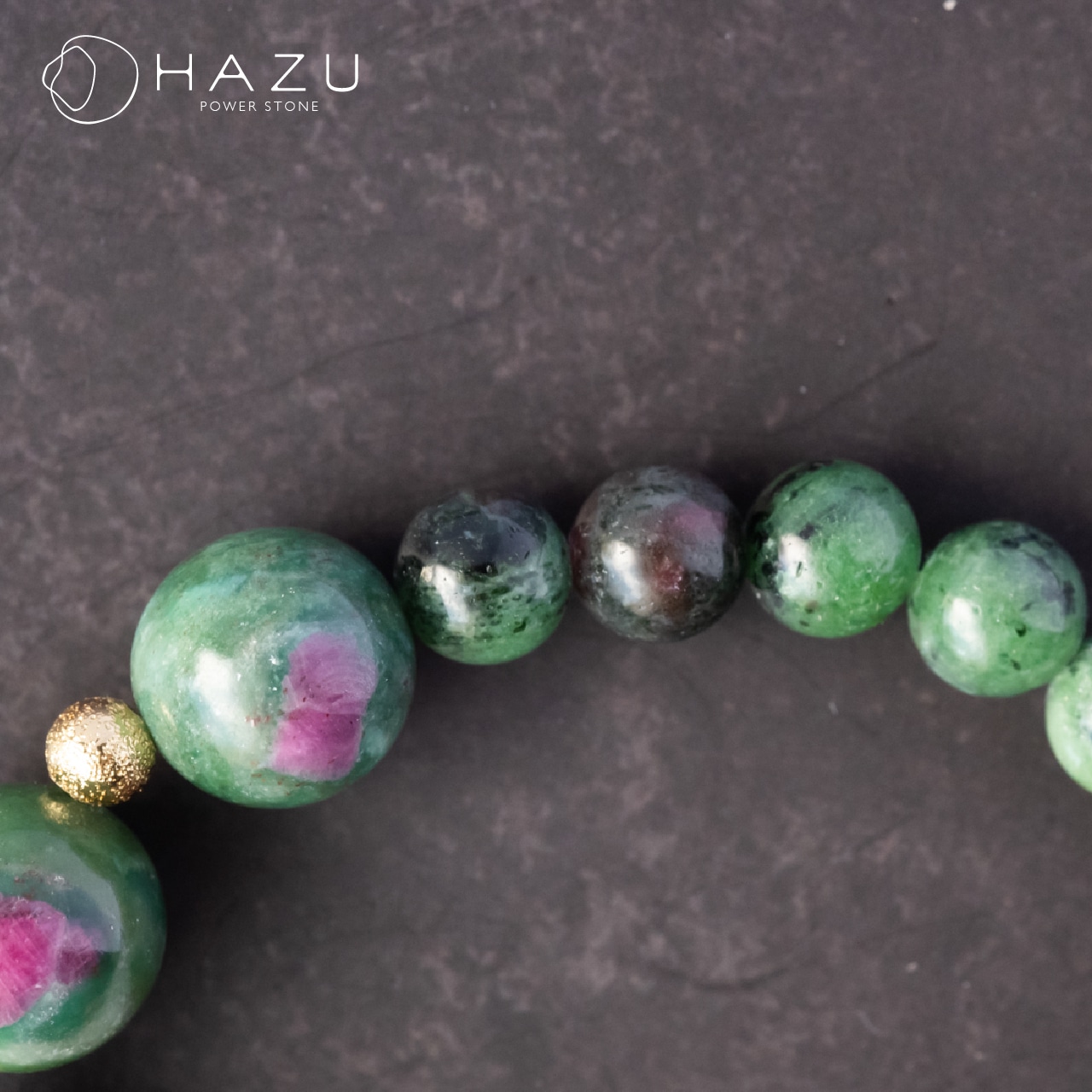 【再販】天眼模様／夢で見た神秘の森［ルビーインフックサイト・インゾイサイト／ルビー／ルチル／水晶］