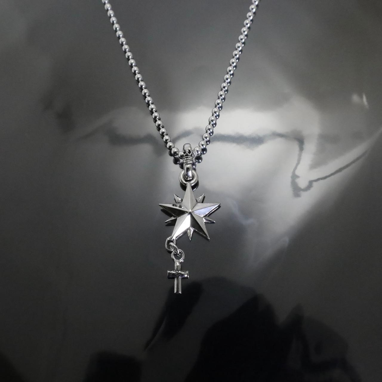 10P STAR with CROSS PENDANT / 10ピークススター ウィズ クロスペンダント
