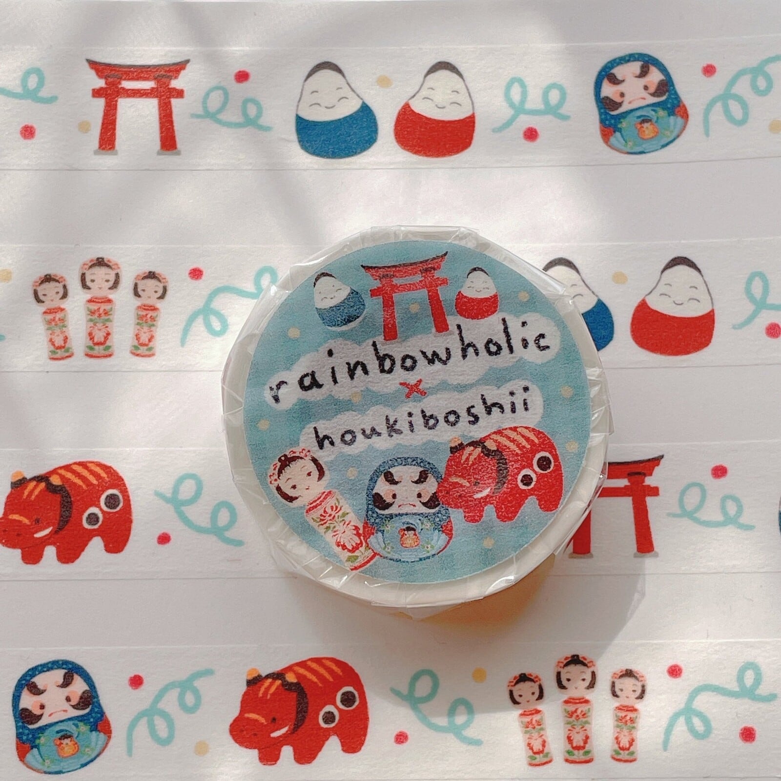 Rainbowholic x Houkiboshii 東北ご当地 15mmマステ RA01