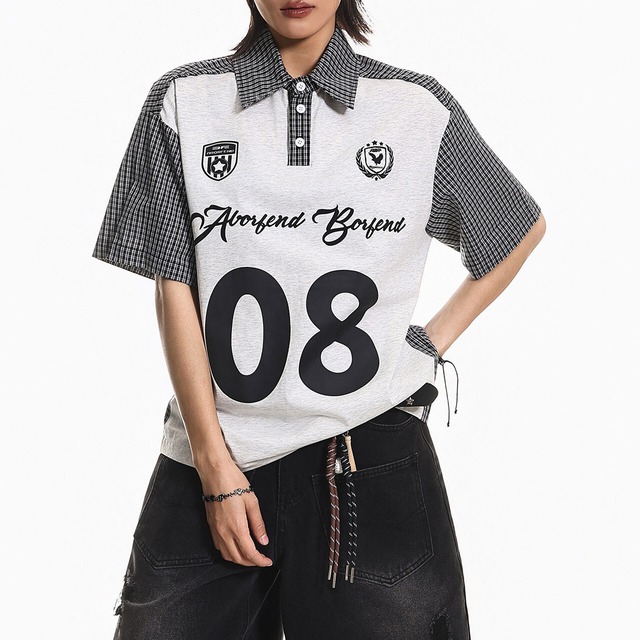 レタリングリラックススキッパーシャツ 1col   R01969