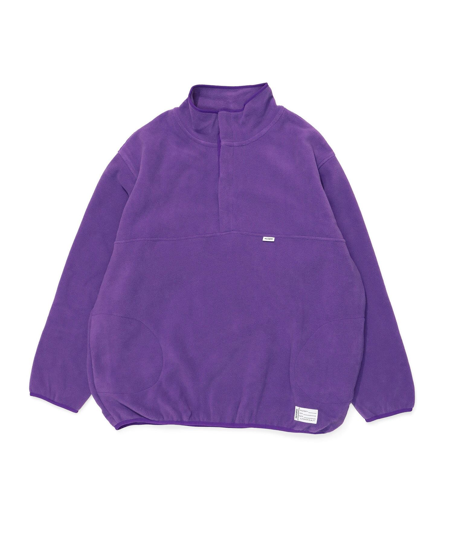 Half Snap Fleece Pullover / LILAC | no_name Online Store