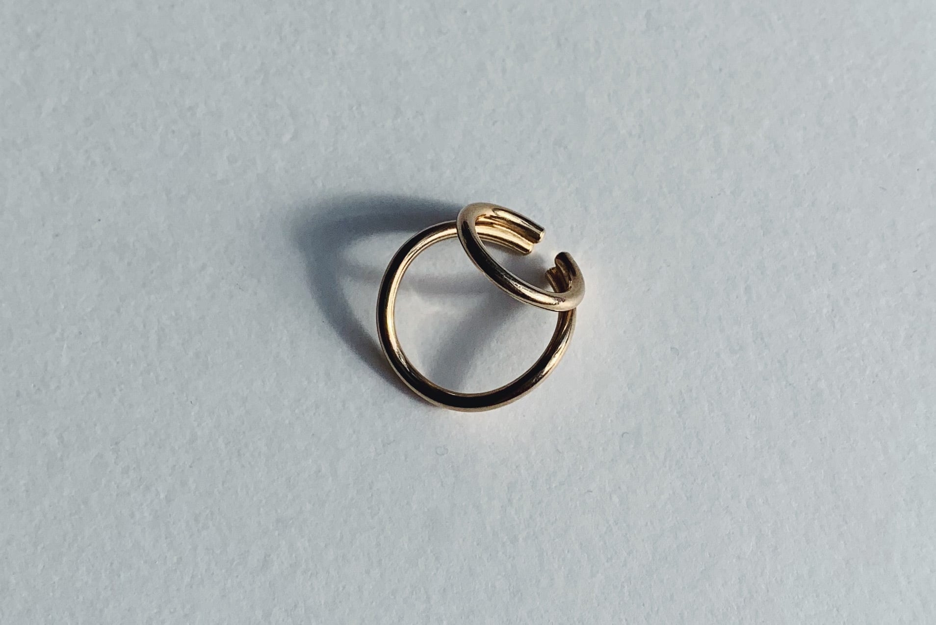 共存 イヤカフ 18kgp no.286