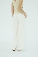 CLANE 2WAY TUCK STRAIGHT PANTS