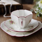 英国シェリー　可憐な薔薇が素敵なDainty Rose　トリオ thumbnail 2