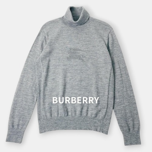 BURBERRY バーバリー ロンドン タートルネック ニット セーター グレー / J&NREUSE レディース トップス