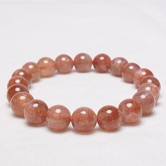 ストロベリークォーツ 苺水晶 ブレスレット 9mm [M便 1/10] 111-9743