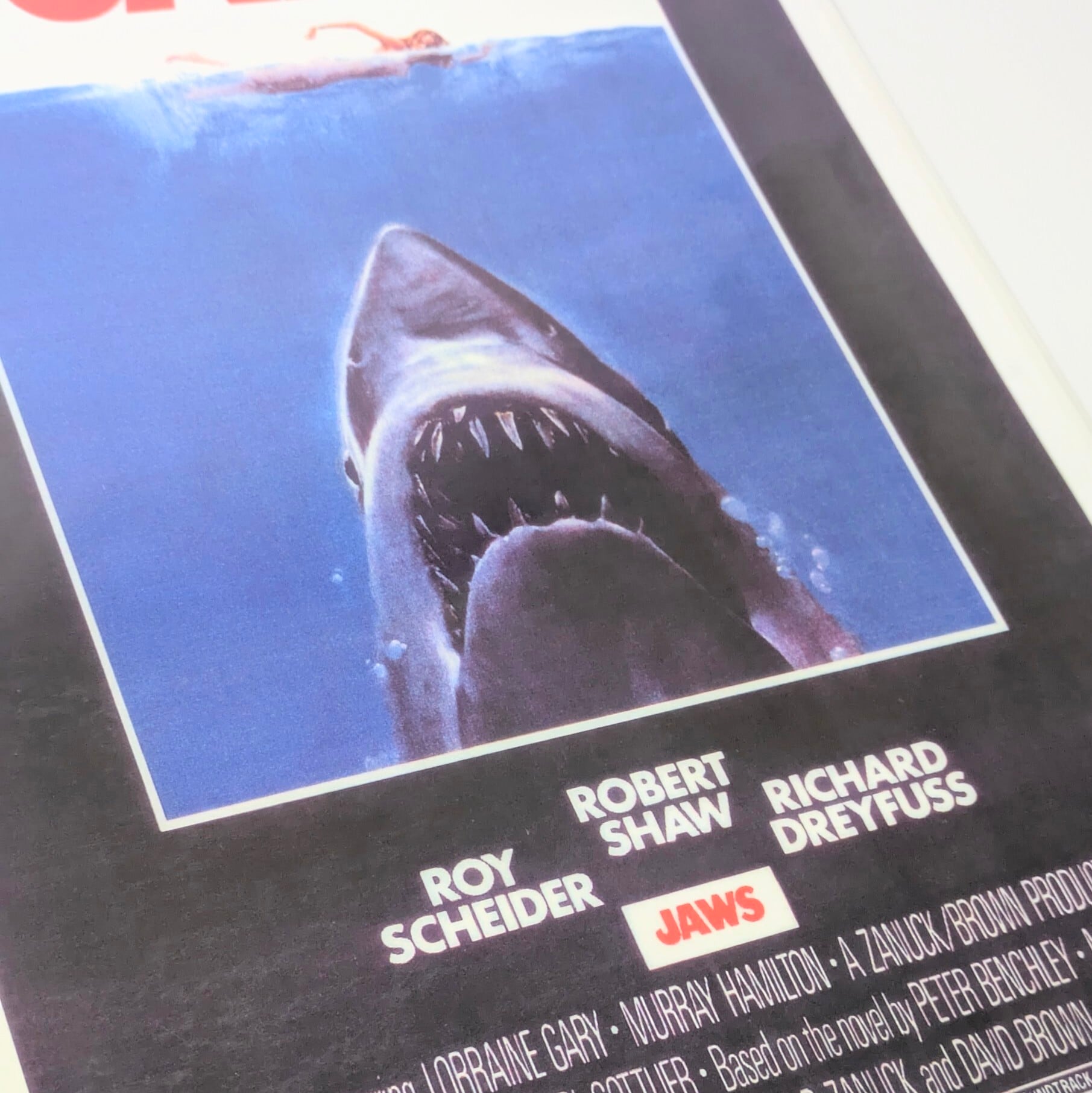 ちょうどいいB4ポスター【 JAWS ( ジョーズ ) 】〚アメリカン雑貨
