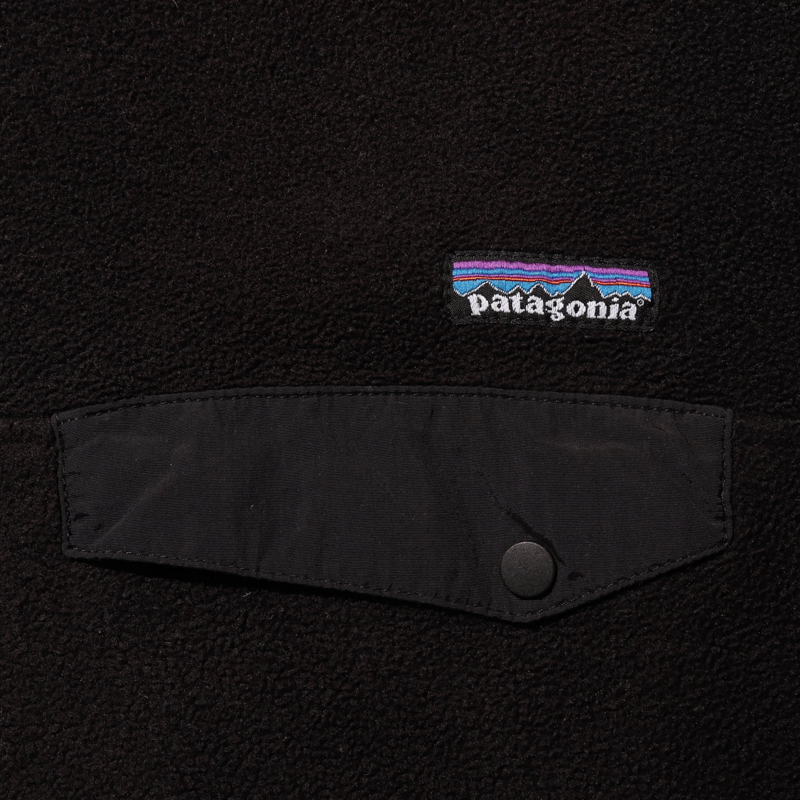 オールブラック L 12年 シンチラ スナップT Patagonia フリース オールブラック L 12年 シンチラ スナップT Patagonia フリース