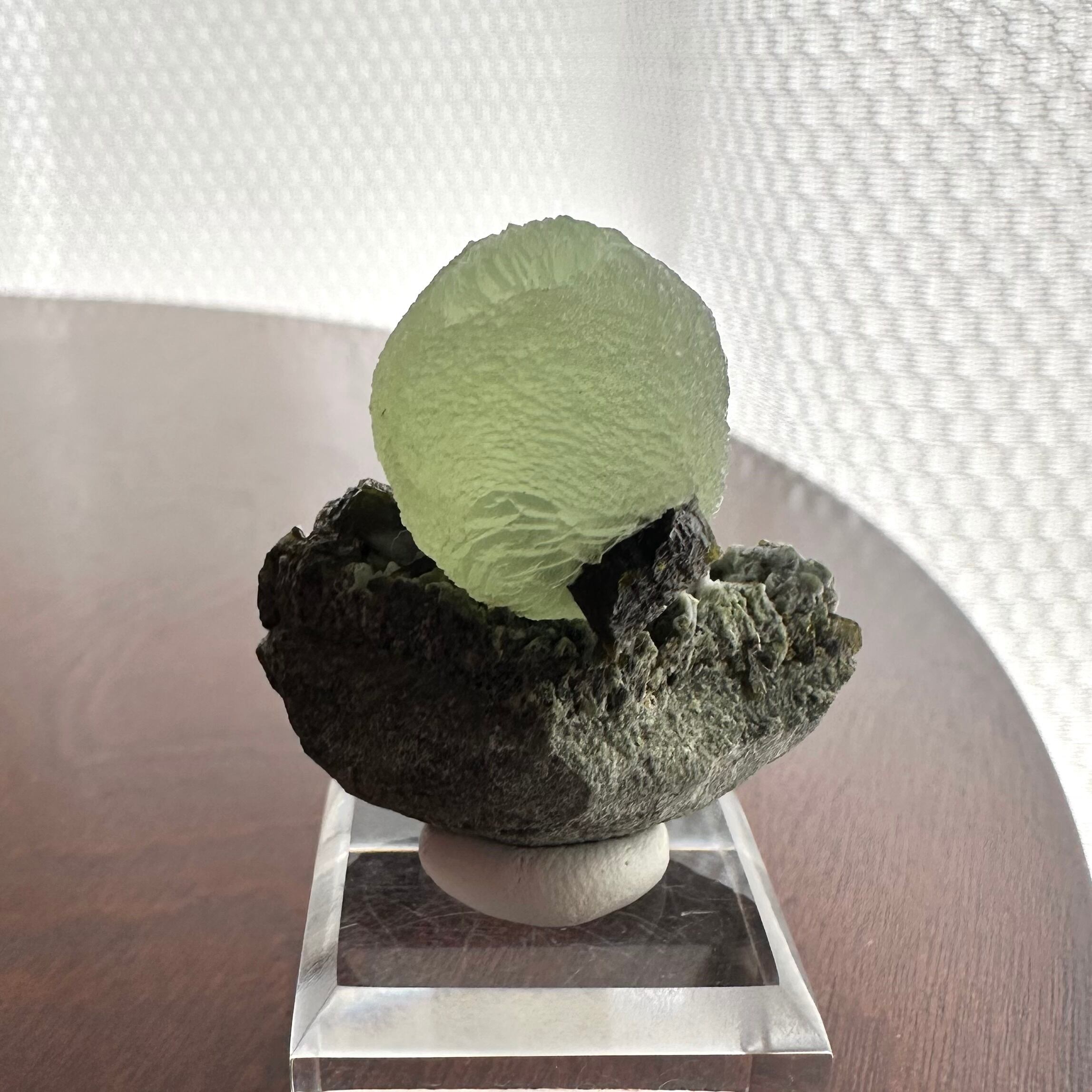 プレナイト / エピドート【Prehnite with Epidote】マリ共和国産