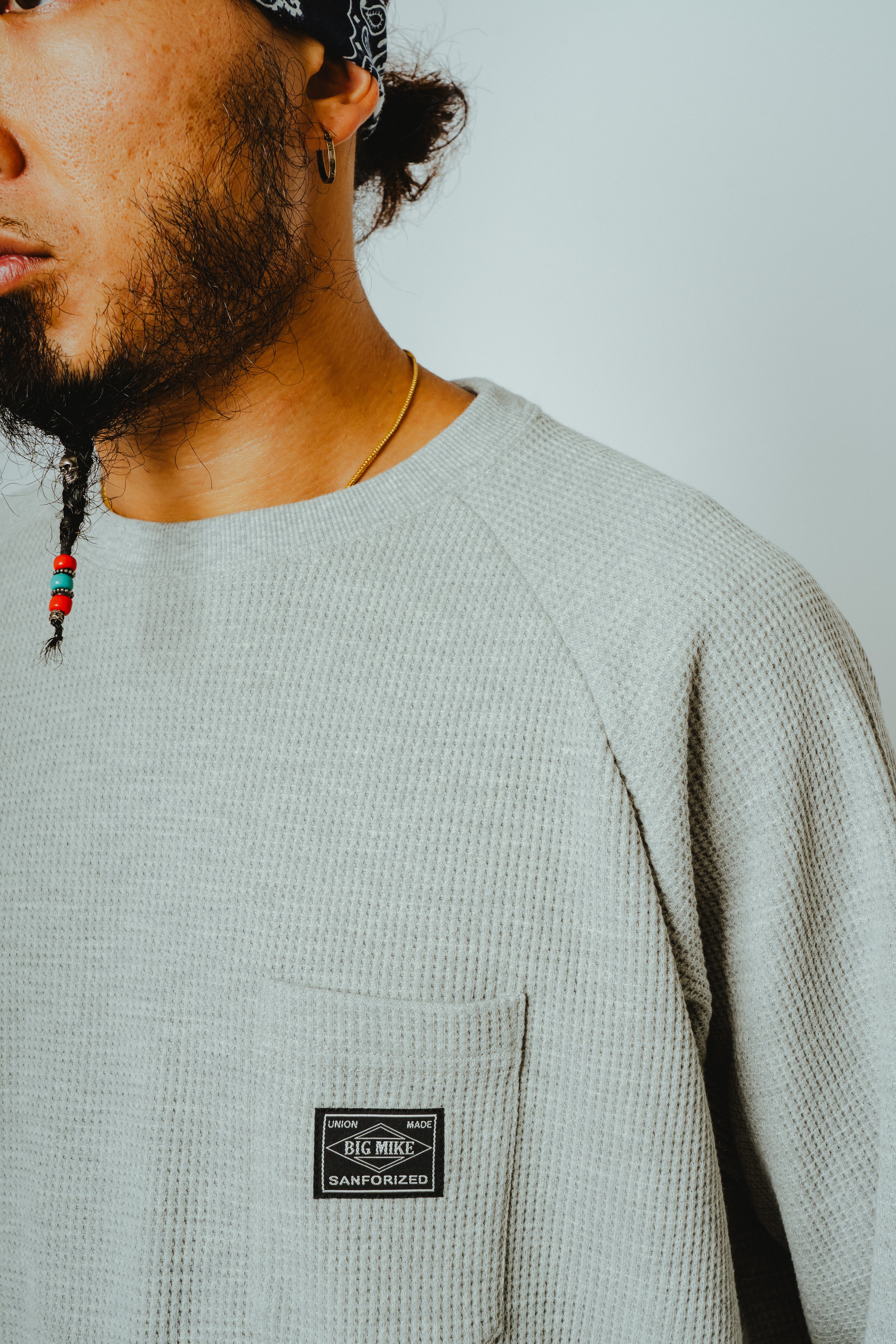 Thermal Sunglasses Slit Q/S Tee - 102618740 | 【BIG MIKE / ビッグ