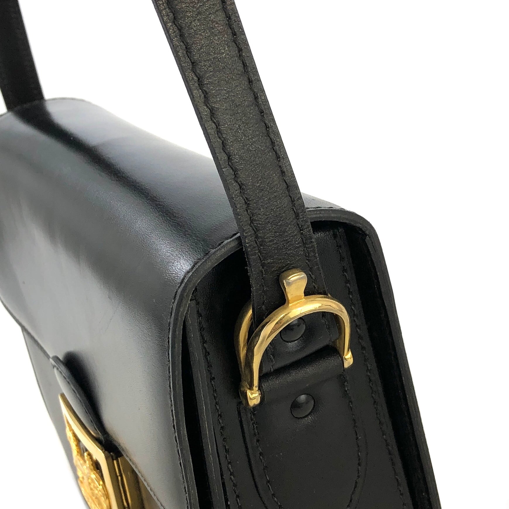 CELINE セリーヌ 馬車 ホースキャリッジ レザー クロスボディ