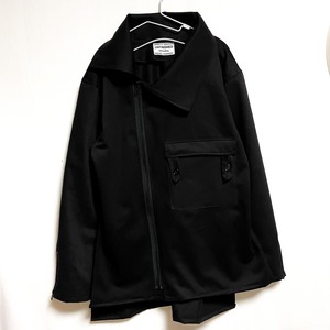 UNFINISHEDツイルジャケットblack