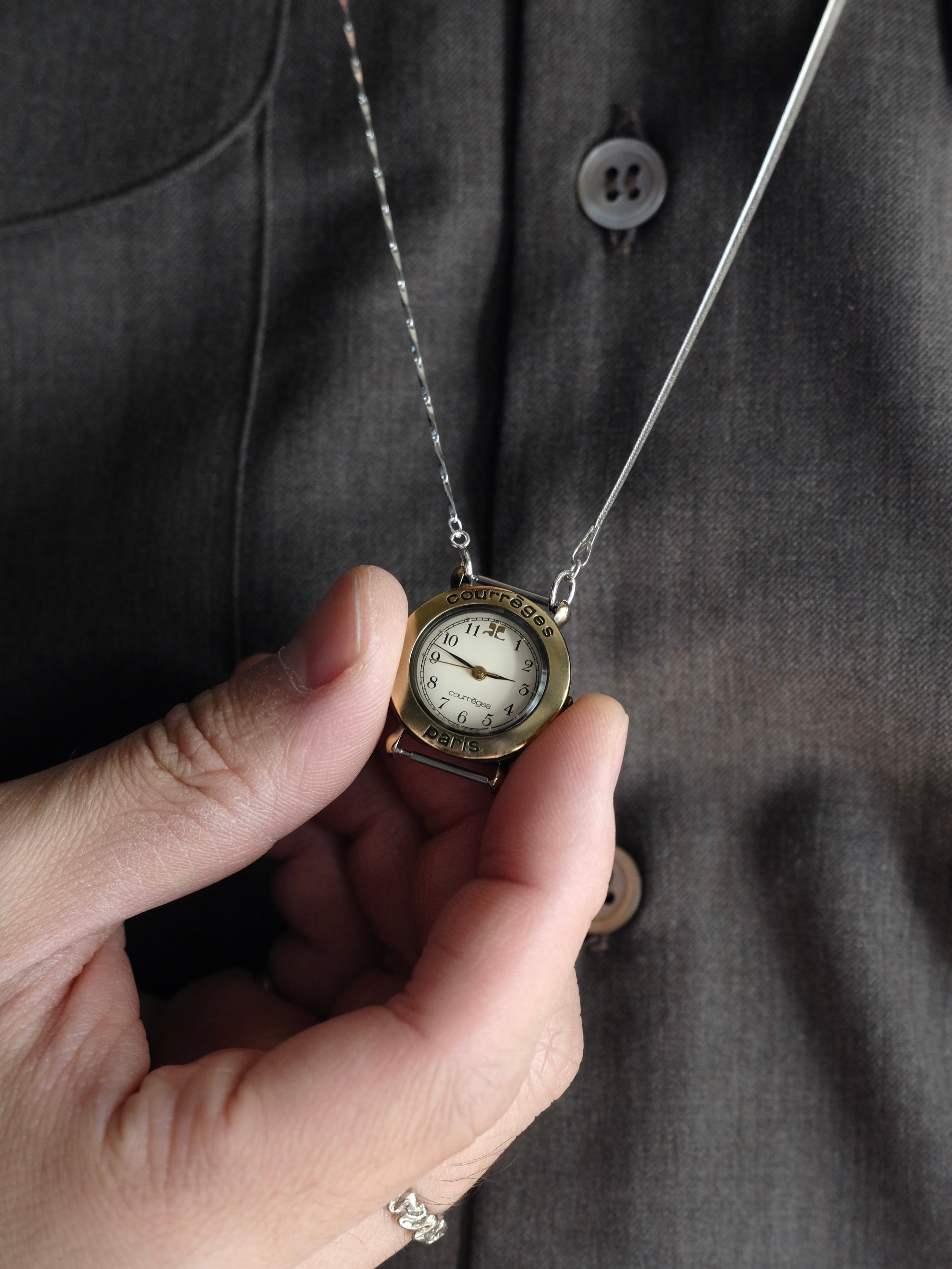 HIDAKA】Tiny Watch Necklace | THE OUR