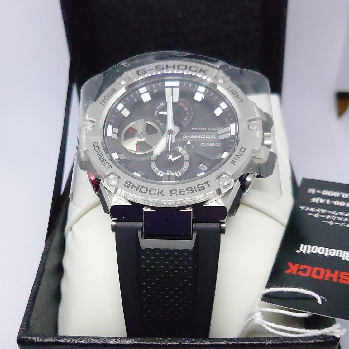 中古】G-SHOCK Gショック GST-B100-1AJF アナログ ソーラー G-STEEL G 