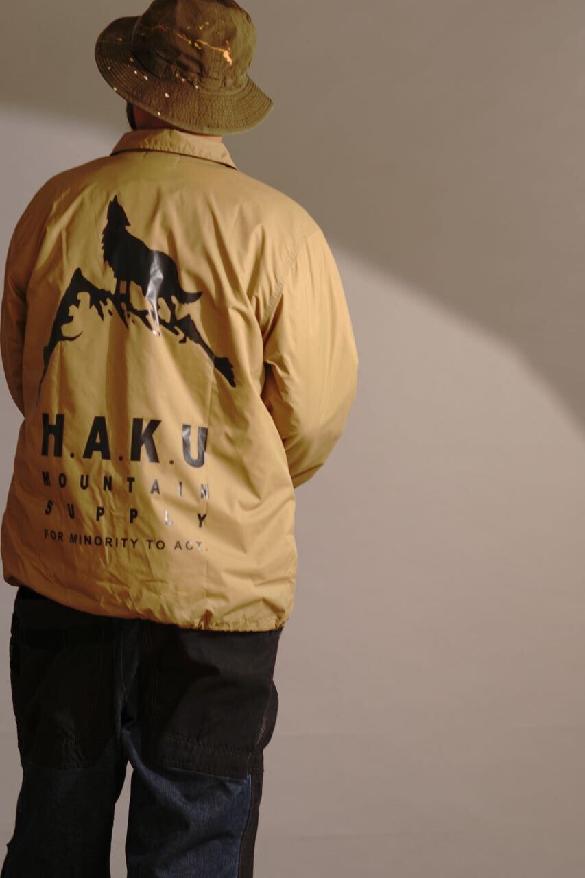 HKT708 NYLON COACH JACKET | H.A.K.U MOUNTAIN SUPPLY