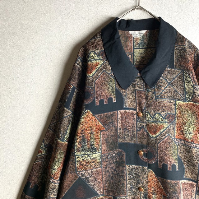 ～"long sleeve shirt" allover pattern～