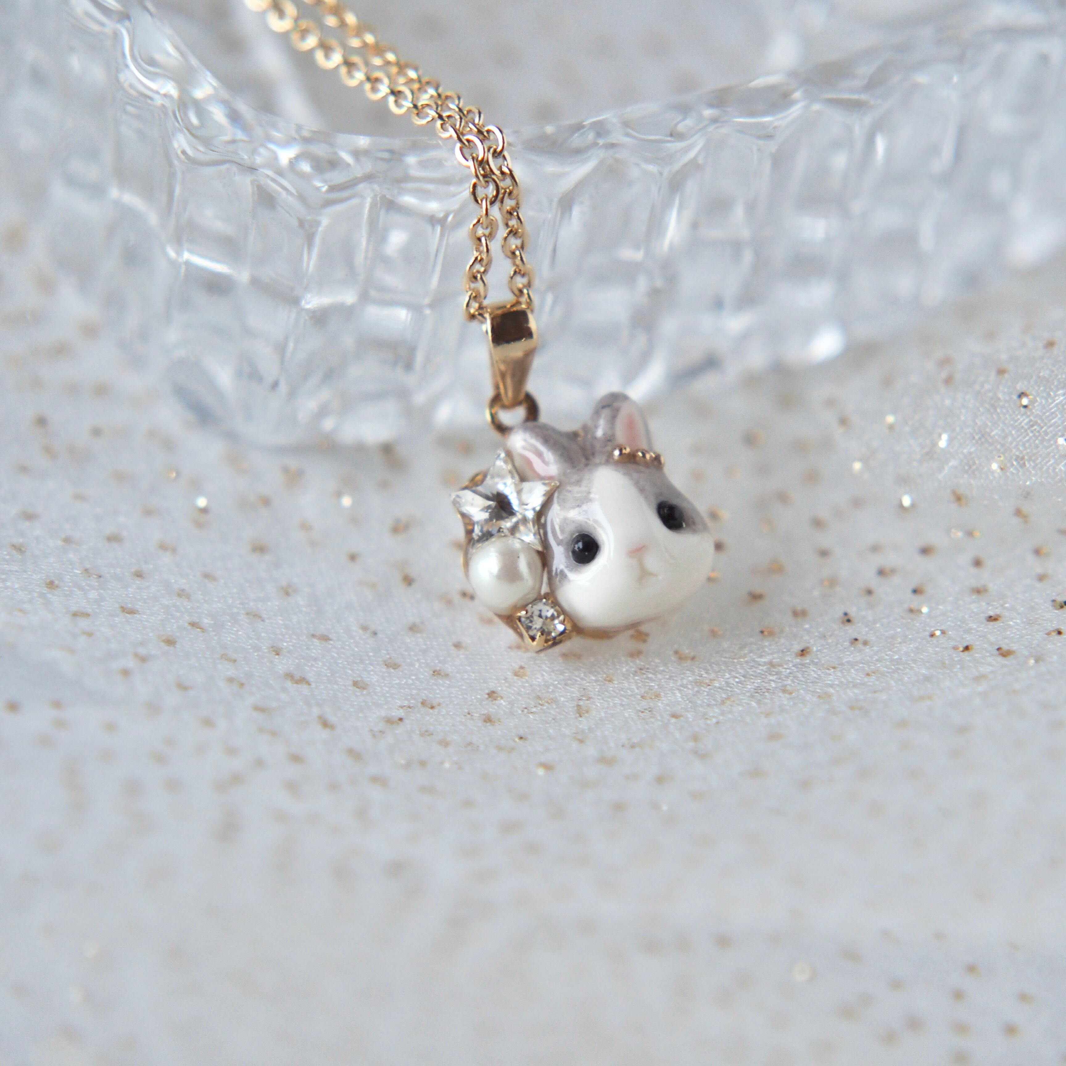 星うさぎネックレス（立ち耳） | Pay ID