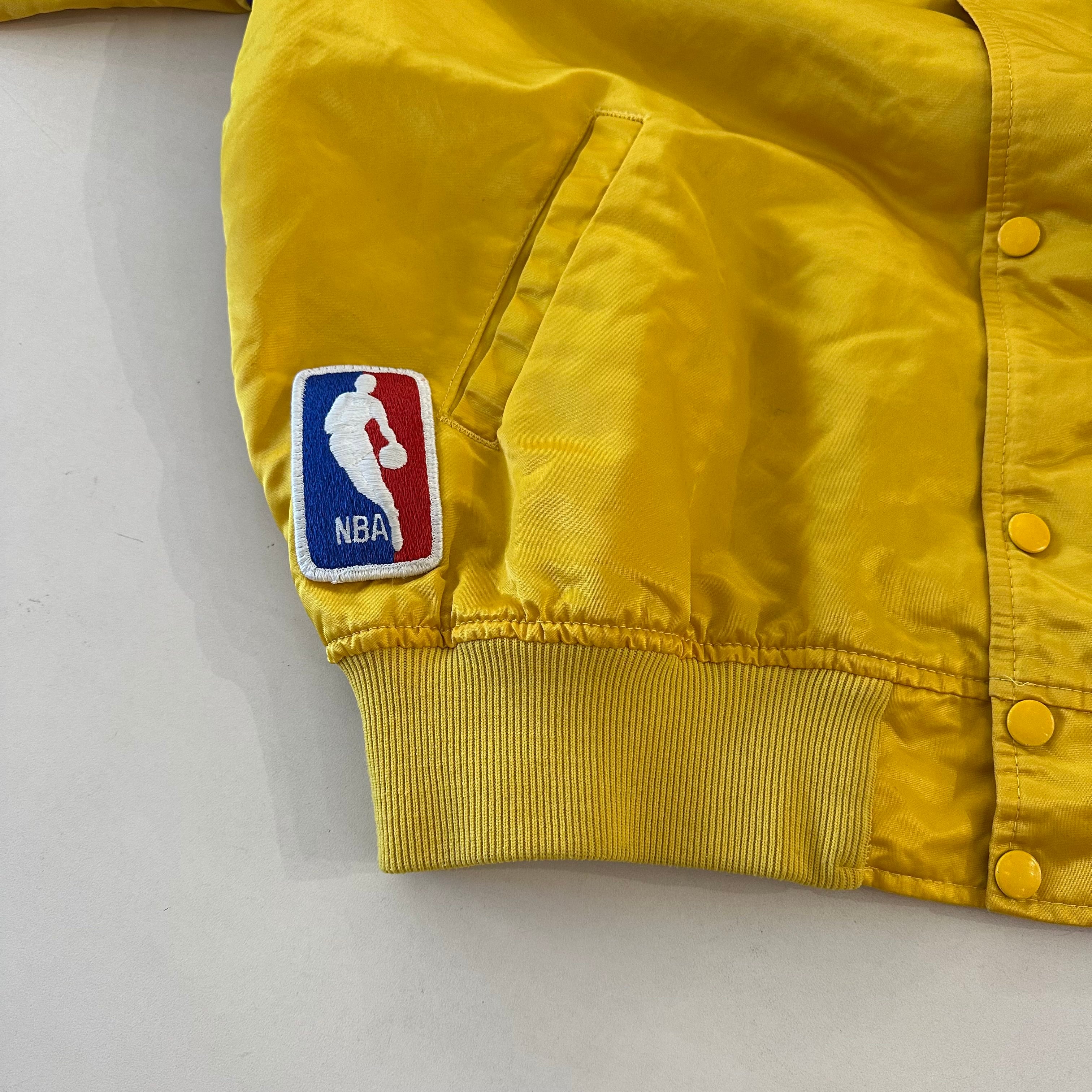 80's Starter Los Angeles Lakers Nylon Jacket Yellow | BerBerJin Yuhodo
