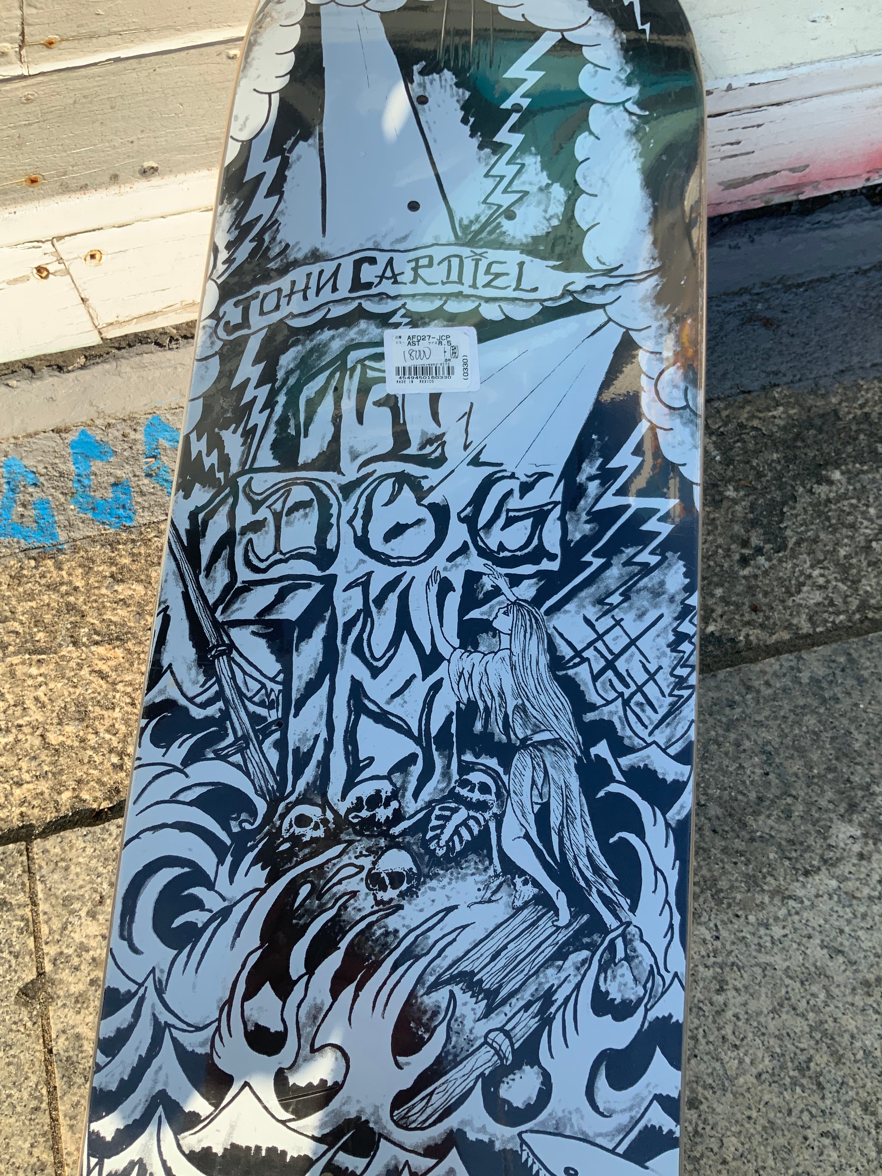 Dogtown Skates Branch Dist.Cardiel Rock of Age Pool Deck 8.5×32.25