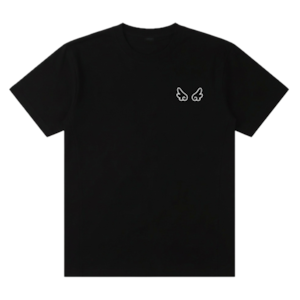 【KIDS】150サイズ　TOO CUTE TO BITE – ANGEL SHARK 【天使の羽】サメTシャツ｜立体羽デザイン シャークT