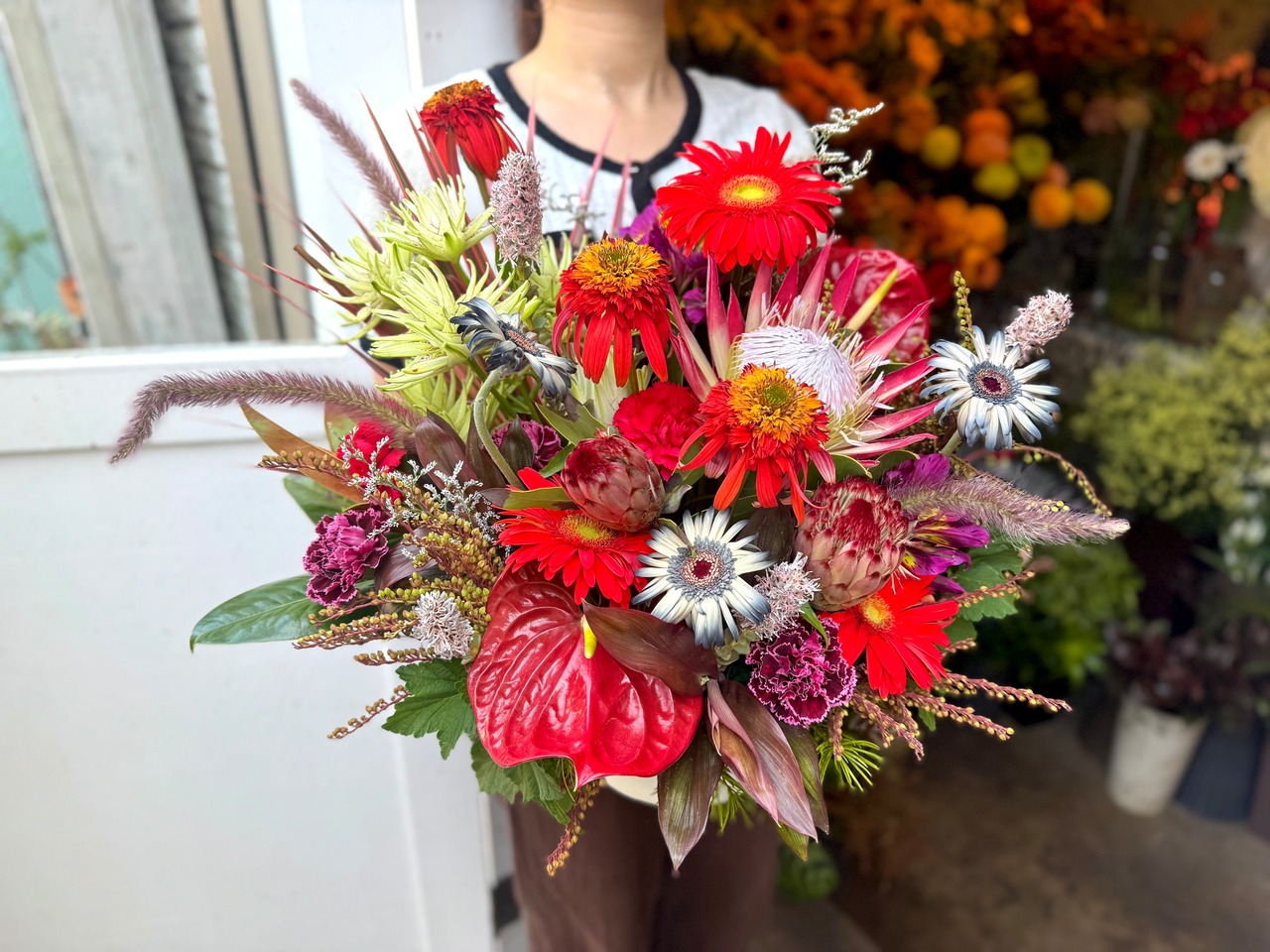 【 オーダーメイド 】季節のアレンジメント　Lサイズ