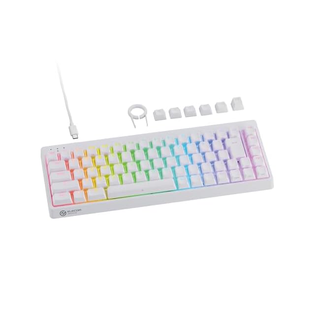 SteelSeries ラピッドトリガー 搭載 ゲーミングキーボード テンキー