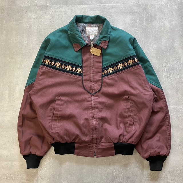 express riders 80s~ usa製 ネイティブジャケット No.1413