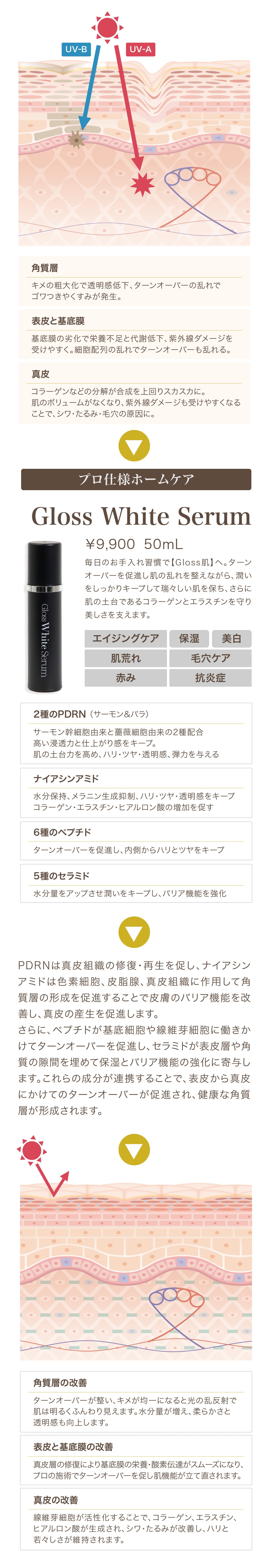 Gloss White Serum(グロスホワイトセラム) | 【公式】NBSサロン