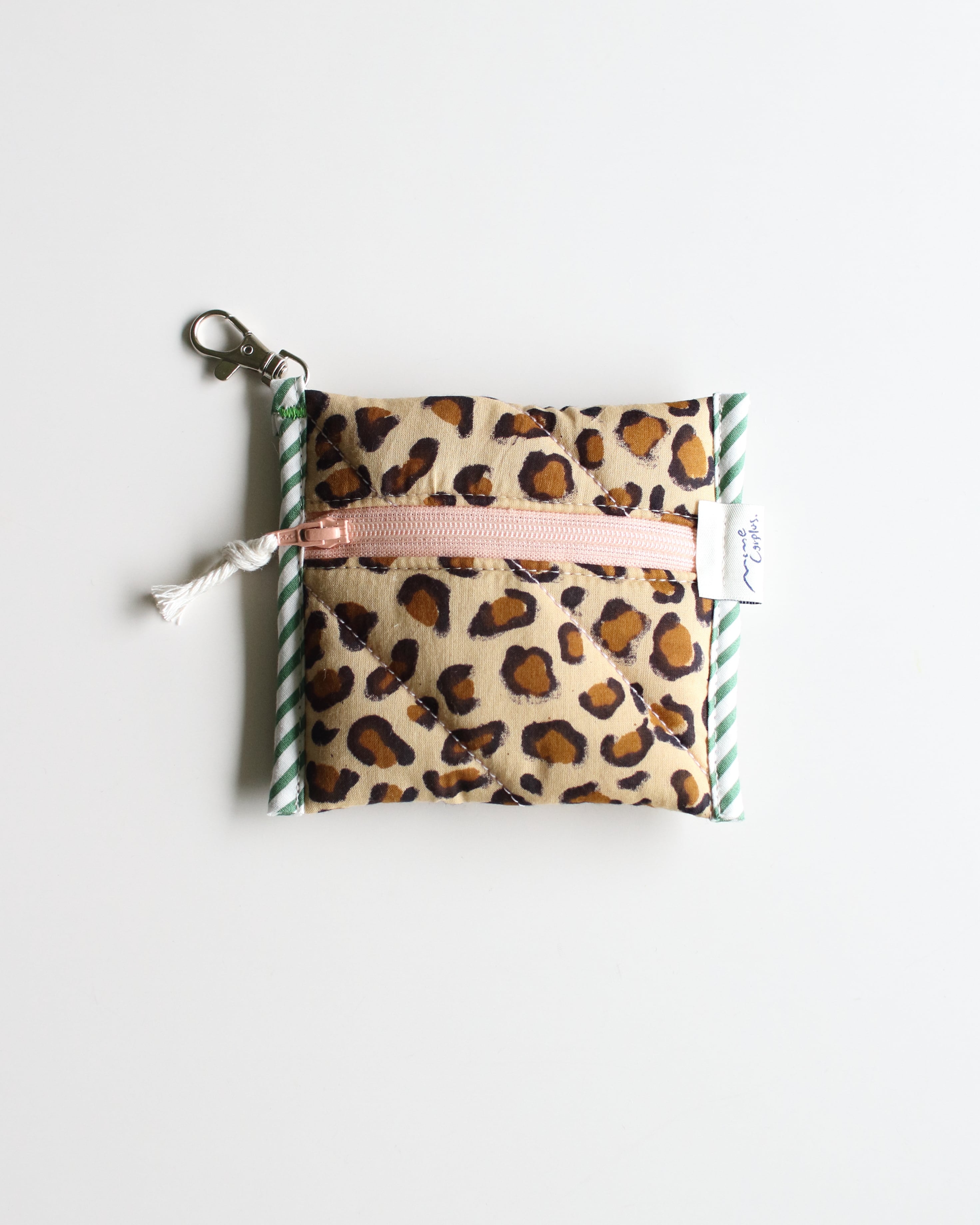 Block quilt pouch mini <Just for fun>