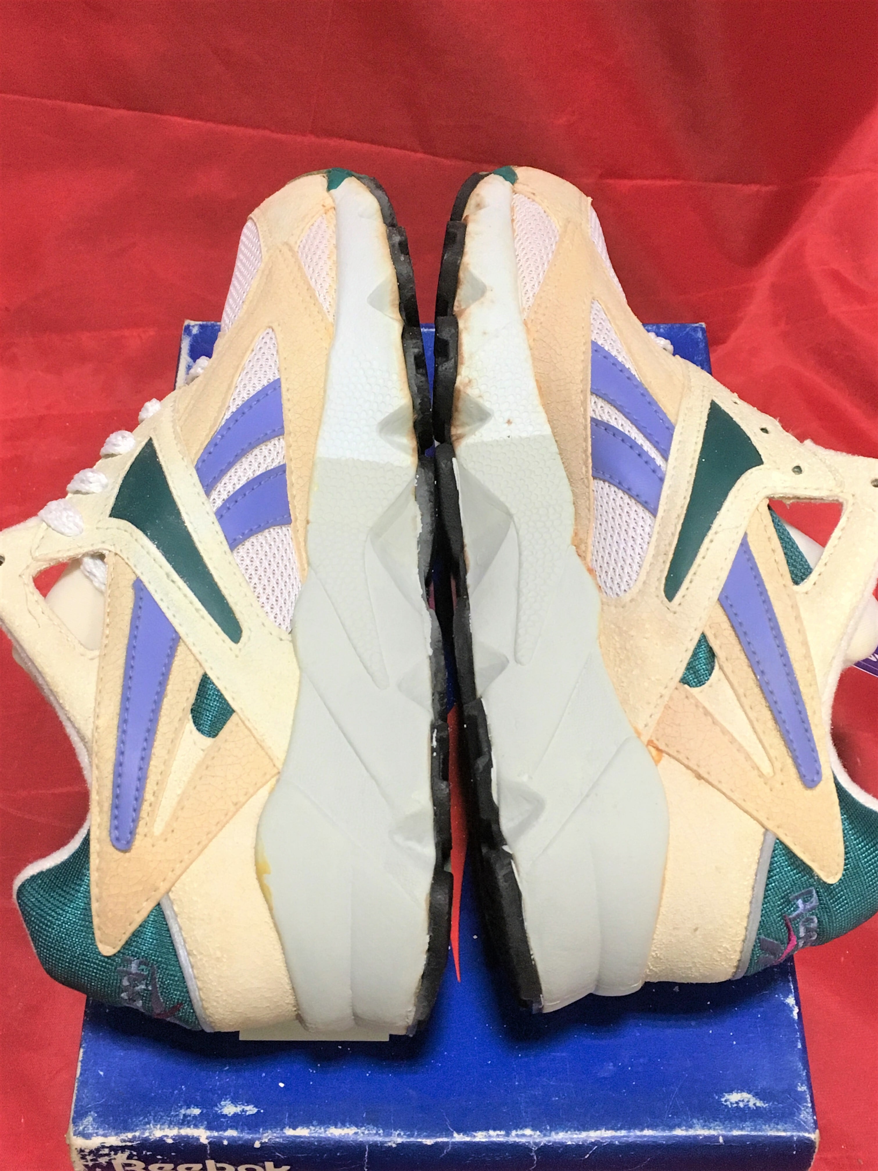 Reebok（リーボック）Aztrek Plus（アズトレック プラス） 白⁄紫⁄緑 ⑨ 