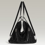 zipper shoulder bag / l0307