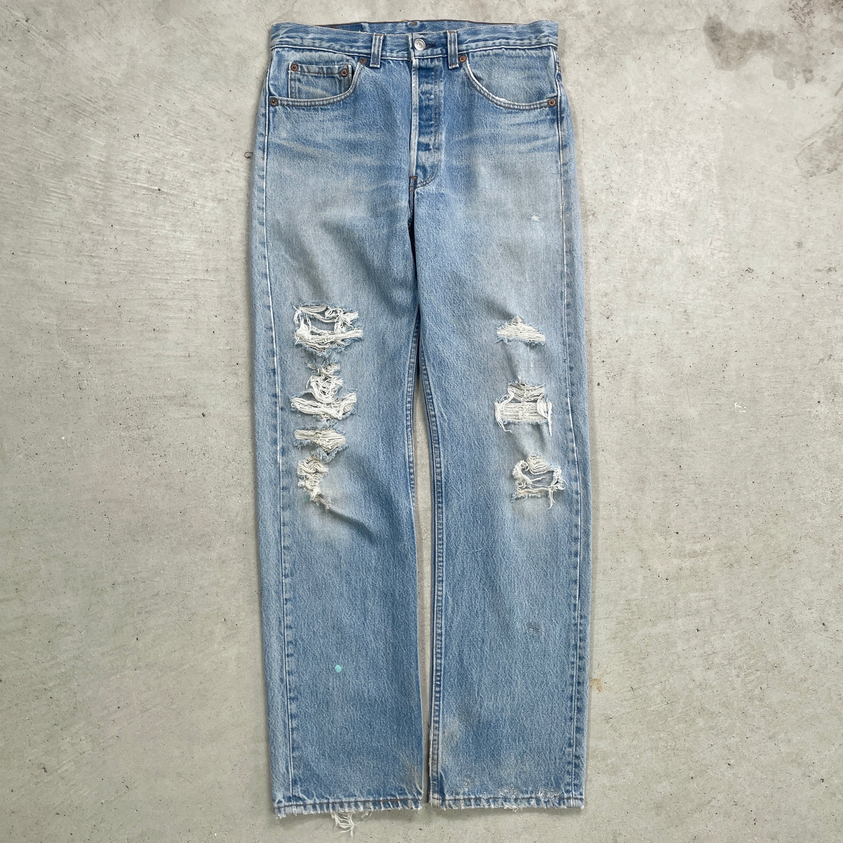 80〜90年代 USA製 Levi's リーバイス 501 ストレートデニムパンツ