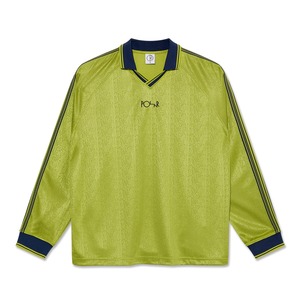 POLAR / DAVIE LS SHIRT PERIDOT/DARK BLUE