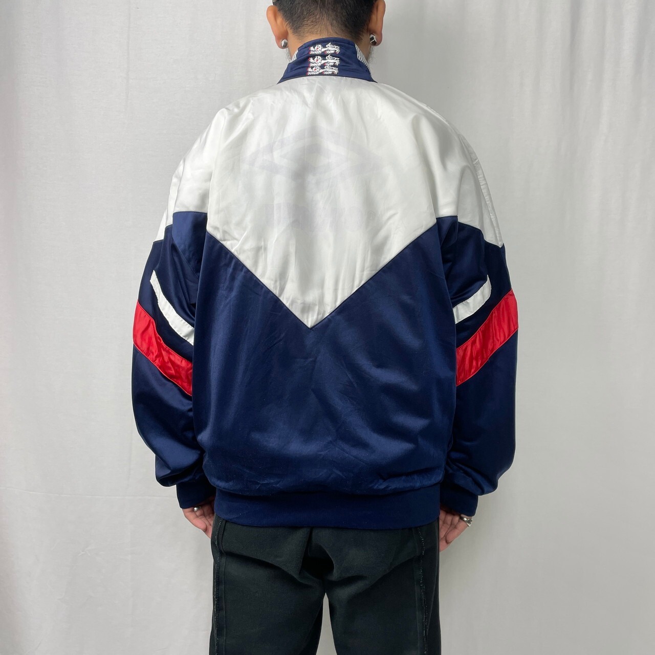 90年代 UMBRO アンブロ サッカー イングランド代表 ナイロン×ジャージ 