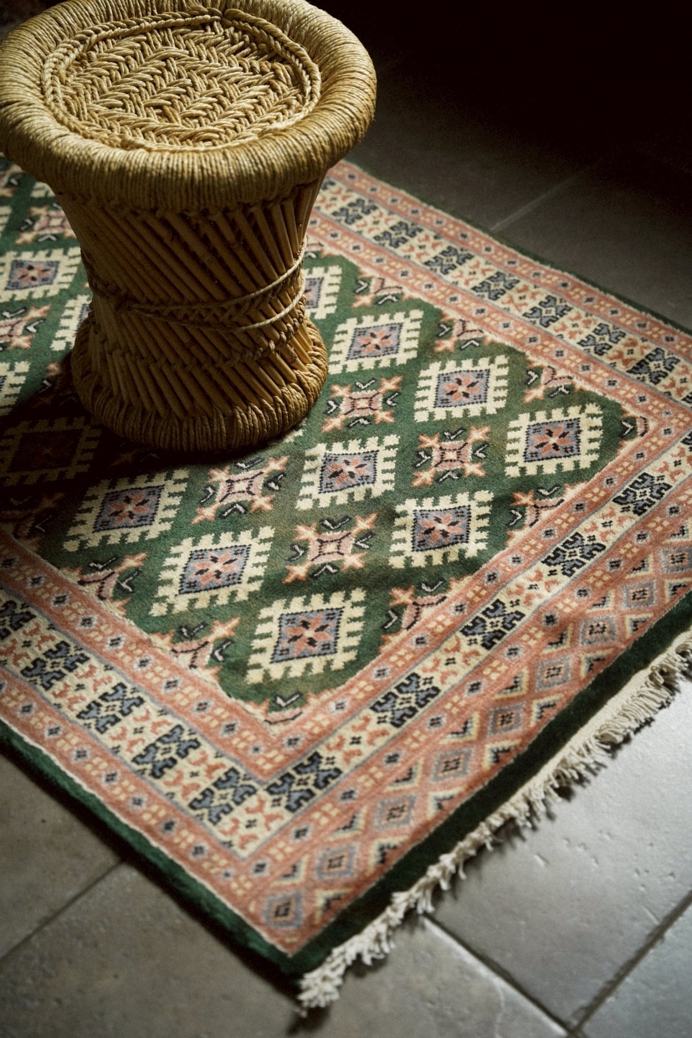 1548-Vintage Pakistan rug | 手織りのヴィンテージラグ専門店 | Bahr