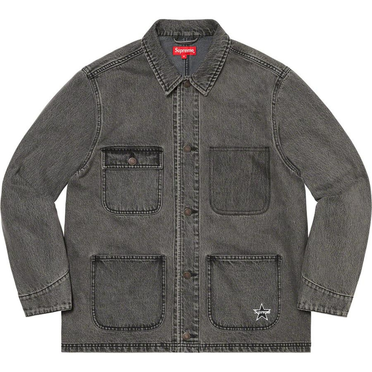 Denim Chore Coat Supreme | Wolf Wall World Denim Chore Coat Supreme | Wolf Wall World