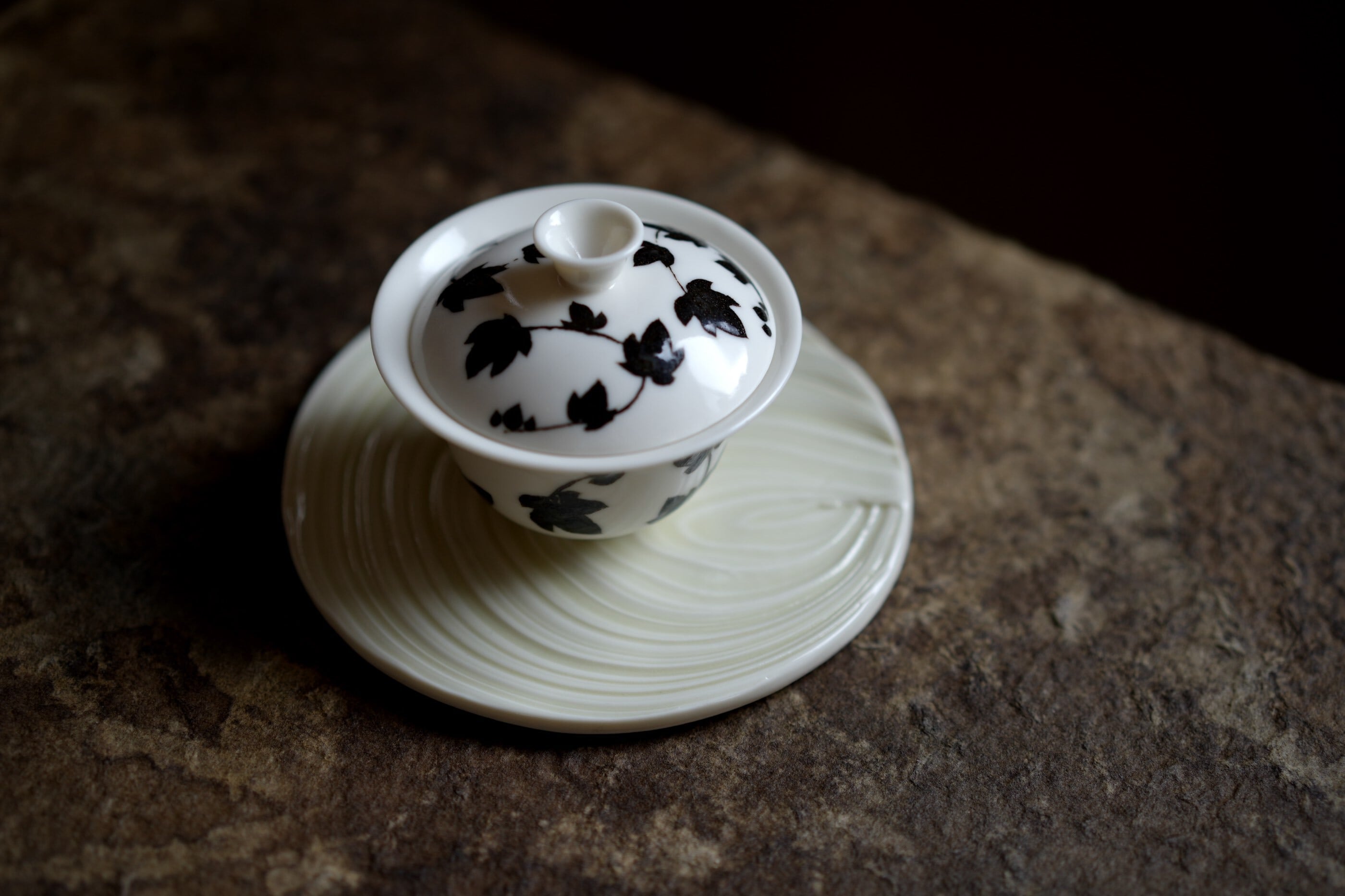 色原昌希】蓋碗 鉄絵 / 【Masaki Irohara】Gaiwan | ichibutu