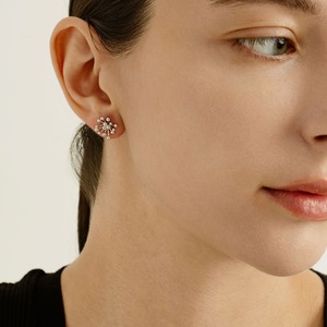 Silver pierced earrings SMA28ピアス