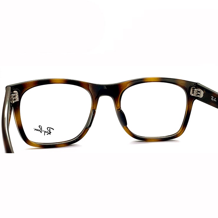 【新品】 大きめ レイバン メガネ 眼鏡 rx7228f 2000 55mm Ray-Ban 眼鏡 メンズ rb7228f スクエア ウェリントン 型 Lサイズ 大きい サイズ ビックフレーム 幅広 幅 広い ワイド フレーム めがね 黒ぶち